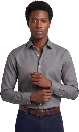 HUGO BOSS Business overhemd Boss Black Slim Fit grijs