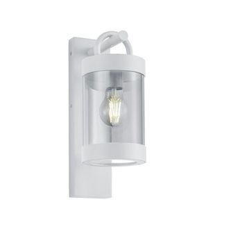Trio Sambesi Linterna Aplique Blanco Ip44 Sensor Crepuscular Lighting