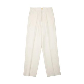 Laneus Wide Trousers, male, White, Size: M Wide Trousers
