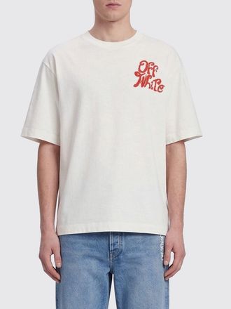 Off-white T-Shirt OFF-WHITE Uomo colore Bianco