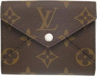 Louis Vuitton Pre-owned Wallets, female, Brown, Size: ONE SIZE Pre-owned Vintage Canvas Wallet