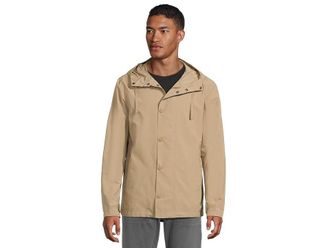 Barbour Quay Showerproof Jacket Mens Coat Washed Stone/Bleached Pine : LG, Polyester