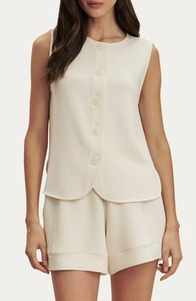 Varley Josie Button Through Tank in Pristine at Nordstrom, Size X-Small
