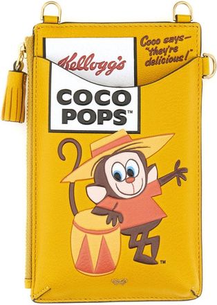 Anya Hindmarch Phone Bag With Playful Monkey Design