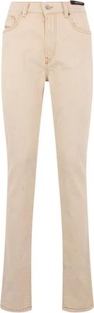 Diesel Skinny Jeans - Heren - Slim Fit Jeans - Beige - W32 - Katoen - Jeans