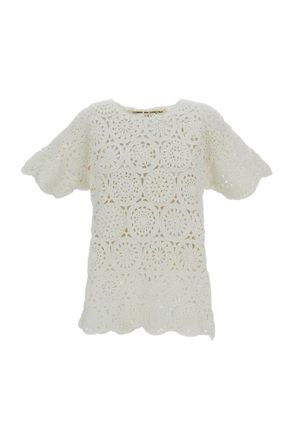 Comme Des Gar&ccedil;ons Macrame T-Shirt