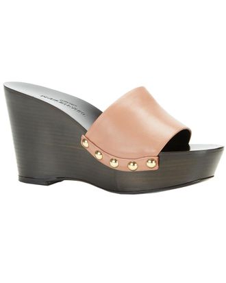 Marion Parke Benny Leather Wedge Sandal
