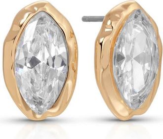 Ettika Crystal Luxe Mini Stud Earrings in Gold at Nordstrom
