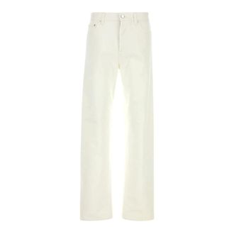 Gucci Loose Fit Pant - Heren - Jeans - Wit - Maat: W30 Katoen