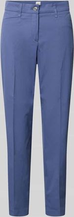 Brax Brax Regular Fit Hose aus Baumwoll-Mix Modell MARA S in Blau, Gr&ouml;&szlig;e 38