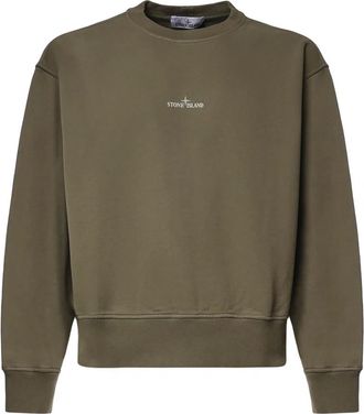 Stone Island Hombre, Sudaderas, Verde, Talla: XL
