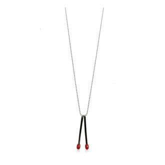 Dsquared2 Accessoires, Heren, Grijs, ONE Size, Pendant Necklace