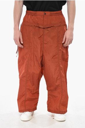 Hed Mayner REEBOK Oversized Nylon Pants with Elastic Waist size Xs