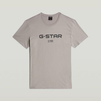 G-Star Chest Logo T-Shirt - Beige - Heren