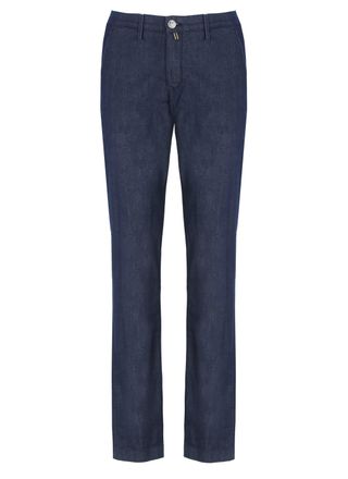 Jacob Cohen Blue Bobby Cotton Jeans