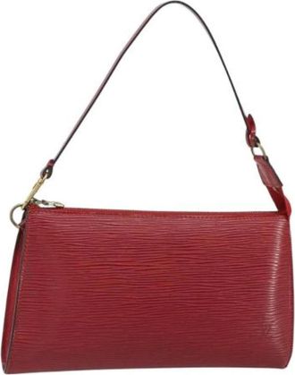 Louis Vuitton Pre-owned Shoulder Bags, female, Red, Size: ONE SIZE Pre-owned Vintage Shoulder Bag