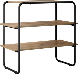 vidaXL Mesa Consola Roble Artisan 60 X 41 X 75 Cm Madera De Ingenier&iacute;a Vidaxl