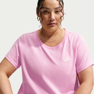 Nike Womens Nike Sportswear T-Shirt in Pink | FD0646-621