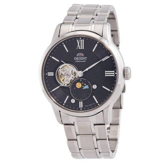 Orient Sun and Moon Automatic Black Dial Mens Watch RA-AS0008B10B