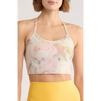 Beyond Yoga Softmark Crop Tank in Earthen Swirl at Nordstrom Rack, Size X-Small