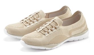 Lascana Sneaker LASCANA Slipper, Halbschuh, Damen, Gr. 35, beige, Obermaterial: 100% Textilmaterial. Decksohle: 100% Textilmaterial. Futter: 100% Textilmateri
