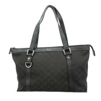 Gucci Black Nylon Tote Bag (Pre-Owned)