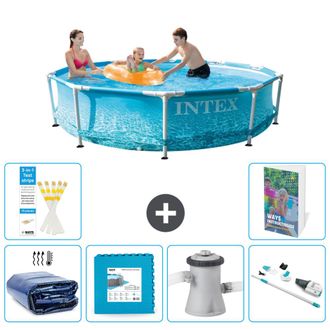 Intex Piscina Con Estructura Redonda - 305x76 Cm - 7-piezas S145