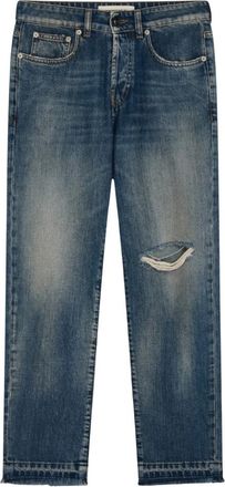 Semicouture Broeken - Dames - Cropped Jeans - Blauw - W30 - Jeans