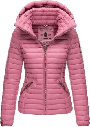 Marikoo dames gewatteerde jas - Löwenbaby, licht met afneembare capuchon