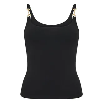 Gucci Tops, Dames, Zwart, M, Top met dunne bandjes