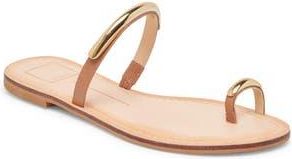 Dolce Vita Wink Slide Sandal in Saddle Leather at Nordstrom Rack, Size 8.5