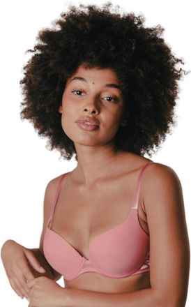 Maison Lejaby Womens 19131 Sin Push-Up Bra - Pink Elastane - Size 32A