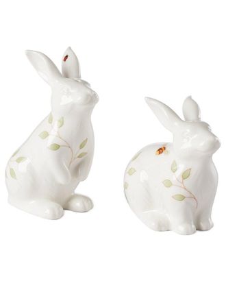 Lenox Butterfly Meadow Bunny Salt & Pepper