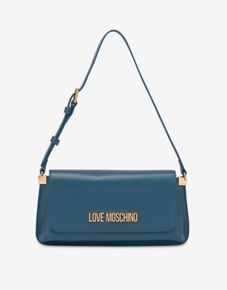 Love Moschino Shoulder bag with Lettering logo - Blue
