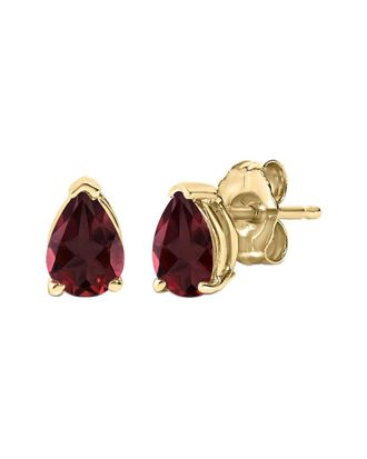 House of Brilliance Colorful Gemstones 14K 1.00 ct. tw. Garnet Stud Earrings