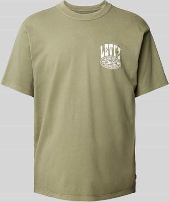 Levi's Vintage Fit T-Shirt mit Label-Details in Oliv, Gr&ouml;&szlig;e M
