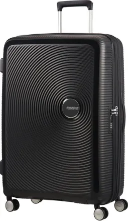American Tourister Koffer AMERICAN TOURISTER Soundbox, Damen, Gr. B/H/T: 51,5cm x 77cm x 29,5cm, schwarz, Polypropylen, Koffer Koffer