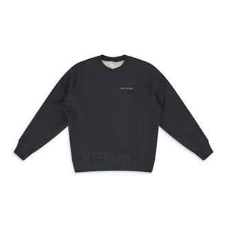 Aim&eacute; Leon Dore Grey Melange Uniform Crewneck Sweatshirt