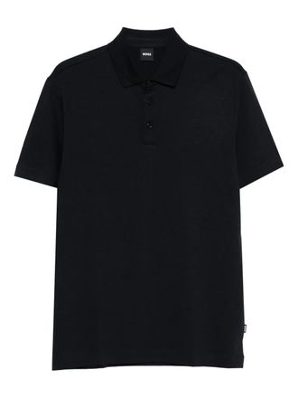 BOSS short-sleeve polo shirt - Blauw