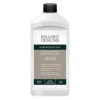 Ballard Designs Teak & Hardwood Shield - Ballard Designs