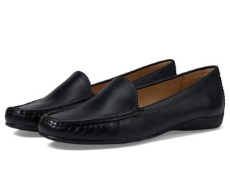Marc Joseph New York Lake Road Loafers Womens Black Slip On Shoes HTAT1717