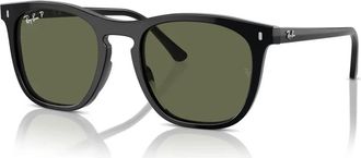 Ray-Ban Klassieke vierkante zonnebril gepolariseerd groen - unisex - Zonnebrillen - Zwart - 53 MM - Accessoires