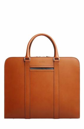 Carl Friedrik Palissy Overnight Briefcase in Cognac at Nordstrom