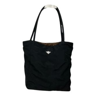 Bottega Veneta Pre-owned Tote Bags, female, Black, Size: ONE SIZE Pre-owned Fabric Shoulder Bag