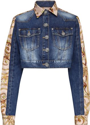 Philipp Plein Denim Jack New Baroque