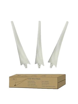 OEM Aspas De Aerogenerador, Construcci&oacute;n De Nailon Resistente, Rendimiento &Oacute;ptimo, Juego De 3 Piezas, Aspas Blancas