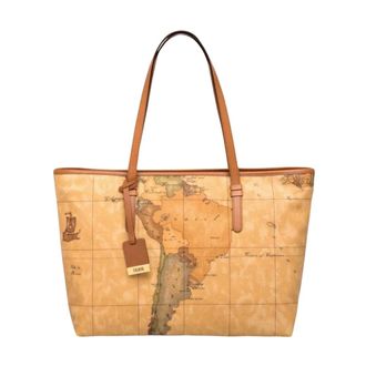 Alviero Martini 1A Classe Borsa Shopping Geo Classic - - Bags - Donna - Beige - ONE SIZE