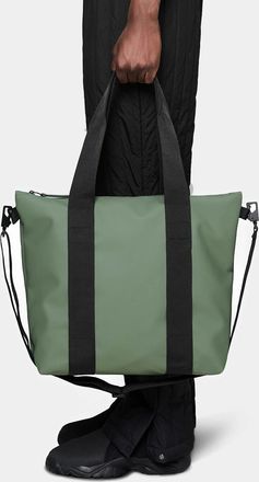 Rains Womens Rains Unisex Tote Bag Mini - Well 145 - Black - Size: ONE size