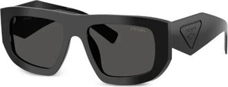 Prada D04Su Zonnebril - Dames - Zonnebrillen - Zwart - 53 MM - Accessoires