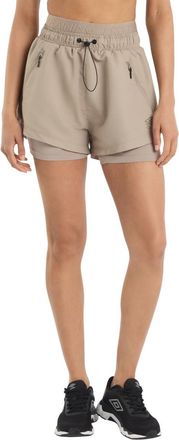Umbro Dames/Dames Pro Training Shorts (Maansteen)